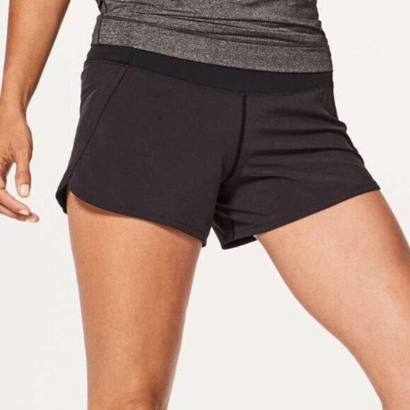 Lululemon Run Times Short II *4" Black - Picture 7 of 7